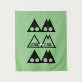 ATARI+MARI-Logo Wandteppich