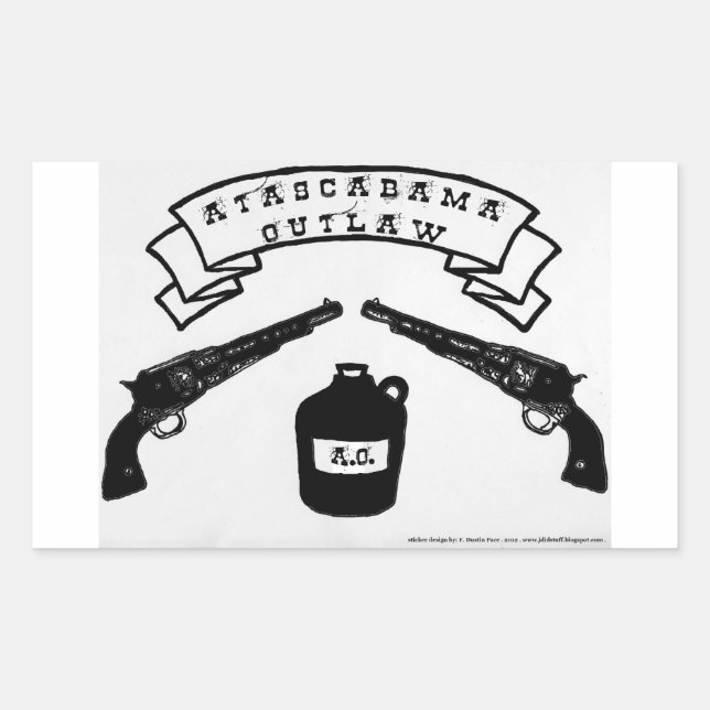 Atascabama Sticker (Vorderseite)