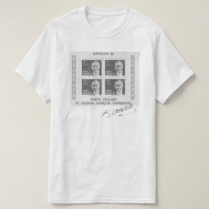 Atatürk Briefmarke T-Shirt
