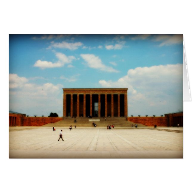 Ataturk Denkmal in Ankara (Vorderseite (Horizontal))