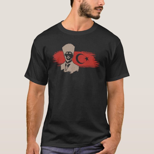 Atatürk Mustafa Kemal Türkei Türkiye Turki T-Shirt (Vorderseite)