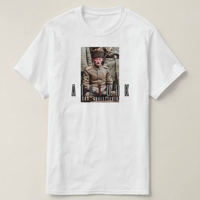 Atatürk Zitat  T-Shirt (Design vorne)