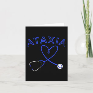 Ataxia Stethoscope Nurse Neurologisches Hemiataxia Karte