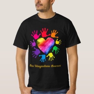 Ataxia Telangiektasie Bewusstsein Hände Ataxia Tel T-Shirt