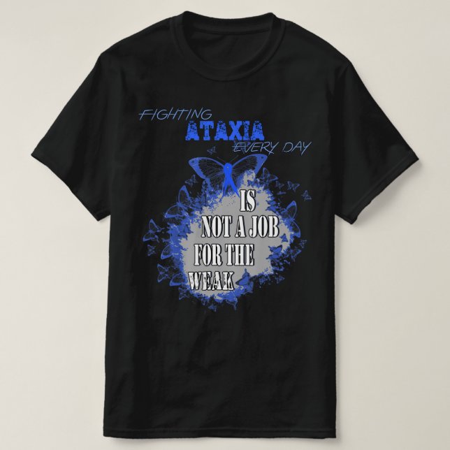 Ataxie Awareness T - Shirt22 T-Shirt (Design vorne)