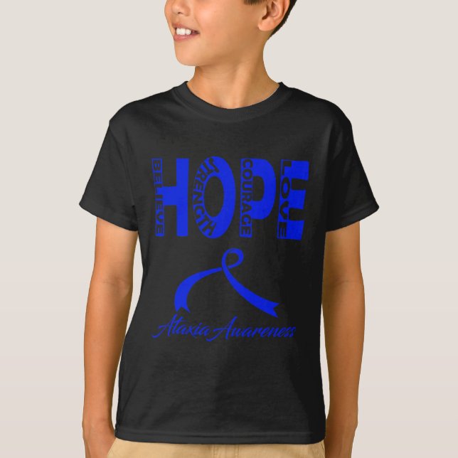 Ataxie Bewusstsein 3 T-Shirt (Vorderseite)