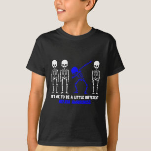 Ataxie-Krieger Blaues Band Bewusstseinskrankheit H T-Shirt