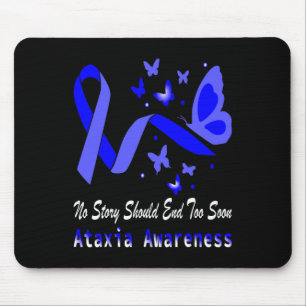 Ataxie-Sensibilisierung Schmetterlingsunterstützun Mousepad