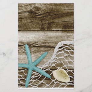 ATB AQUAMARIN STARFISH-MUSCHELN NETZBROWN BOARDWAL