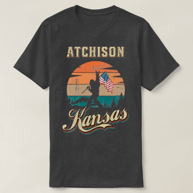 Atchison Kansas T-Shirt (Design vorne)