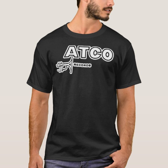 ATCO PLATTEN STICKER UND SHIRT Klassischer T - Shi (Vorderseite)