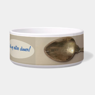 Ate My dinner Dog Bowl Napf