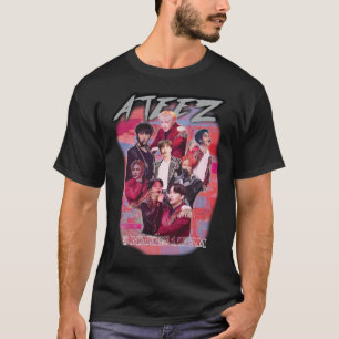 ATEEZ KPOP MERCH OLD RETRO KNOCK AUS INSPIRIERT ME T-Shirt