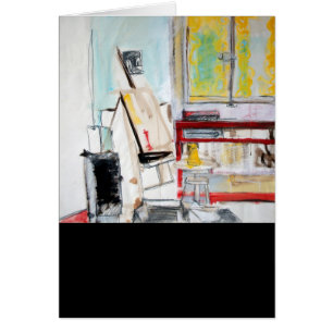 Atelier de l'Apprenti Peintre 1982 Card