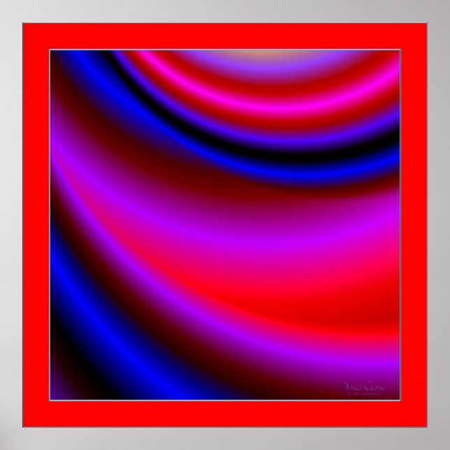 Atem und lebendige Farben Poster (Vorne)