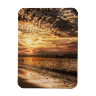 Atemberaubend Beach Sunrise Magnet