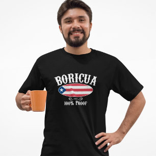 Atemberaubend Boricua Puerto Rico 100 % T-Shirt