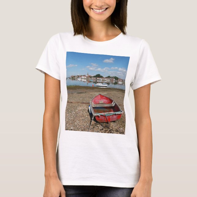 Atemberaubend Bosham Harbour England T-Shirt (Vorderseite)