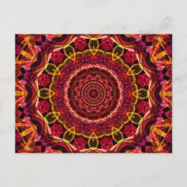 Atemberaubend Chaos Kaleidoskop Postkarte