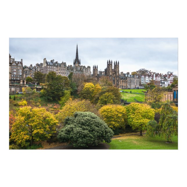 Atemberaubend Edinburgh Poster (Vorne)