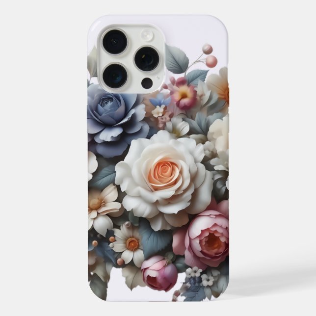Atemberaubend Florals iPhone Hülle (Rückseite)