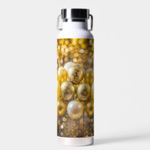 Atemberaubend Gelb und Gold Bokeh Ballon