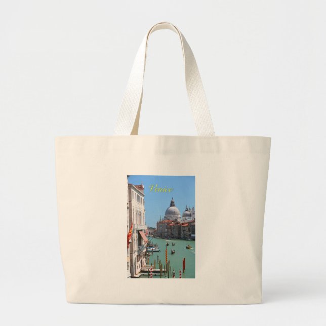 Atemberaubend! Grand Canal Venice Jumbo Stoffbeutel (Vorne)