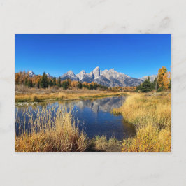 Atemberaubend Grand Tetons Nationalpark Postkarte