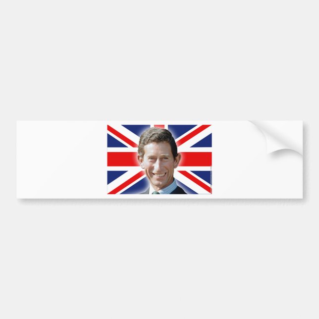 Atemberaubend! HRH Prince Charles Autoaufkleber (Vorne)