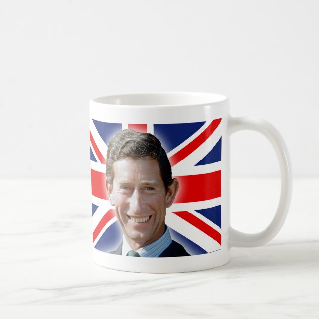 Atemberaubend! HRH Prince Charles Tasse (Rechts)