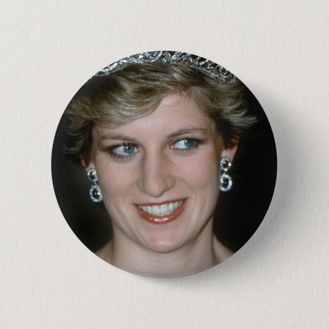 Atemberaubend! HRH Princess Diana Button (Vorderseite)