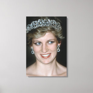 Atemberaubend! HRH Princess Diana Pro Foto Leinwanddruck