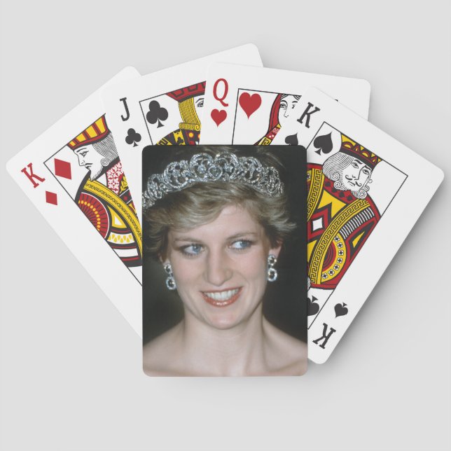 Atemberaubend! HRH Princess Diana Spielkarten (Rückseite)