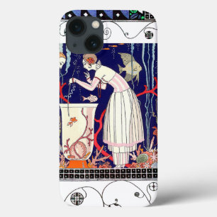 ATEMBERAUBEND KLEINER FISCH, ART DECO SCHÖNHEIT FA Case-Mate iPhone HÜLLE