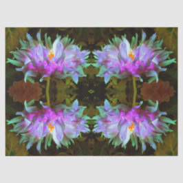 Atemberaubend Magenta und Lime Green Cactus Dahlia Seidenpapier