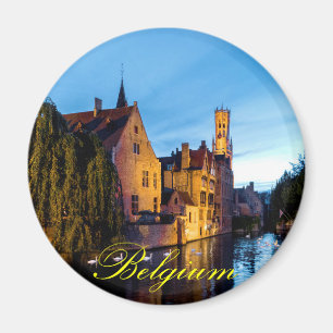 Atemberaubend! Mittelalterliches Brügge Belgien - Magnet