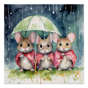 Atemberaubend, Mouse-Plakat Poster