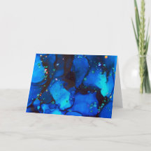 Atemberaubend Ocean Holographic Alcohol Ink Painti