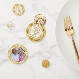 Atemberaubend Personalisiert, 50. Jubiläum Confett Konfetti