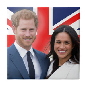 Atemberaubend! Prince Harry und Meghan Markle Fliese