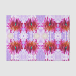 Atemberaubend Rot und Heiß rosa Kaktus Dahlia Seidenpapier