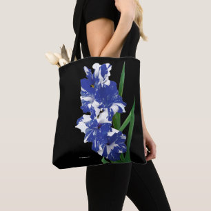 Atemberaubend Royal Blue & White Gladiolus Sword L