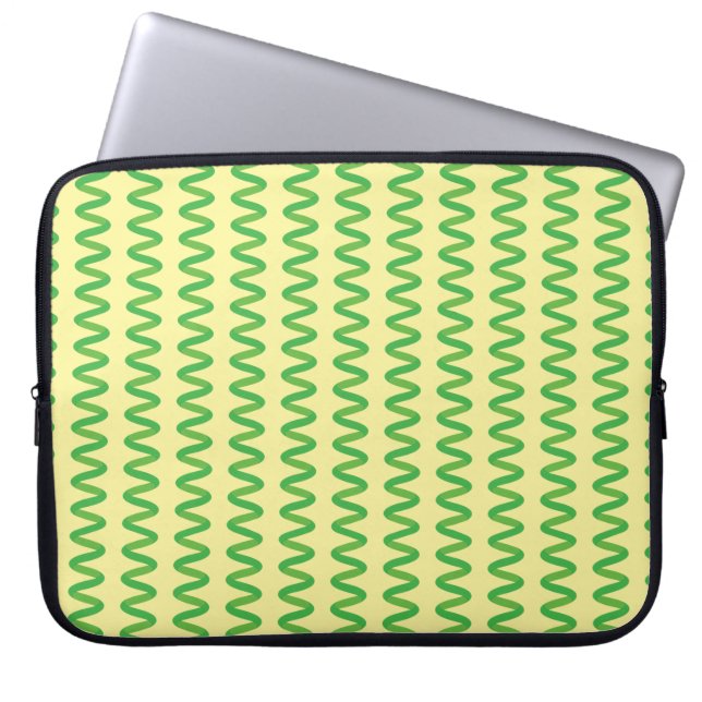 Atemberaubend Spirulina Laptop Sleeve (Vorderseite)