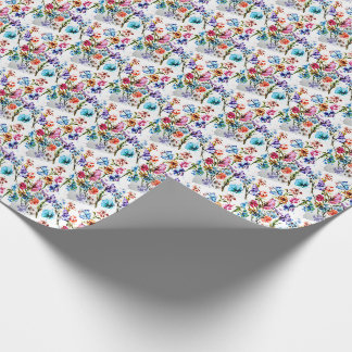 ATEMBERAUBEND WHIMSISCHE BLUMEN GESCHENKPAPIER