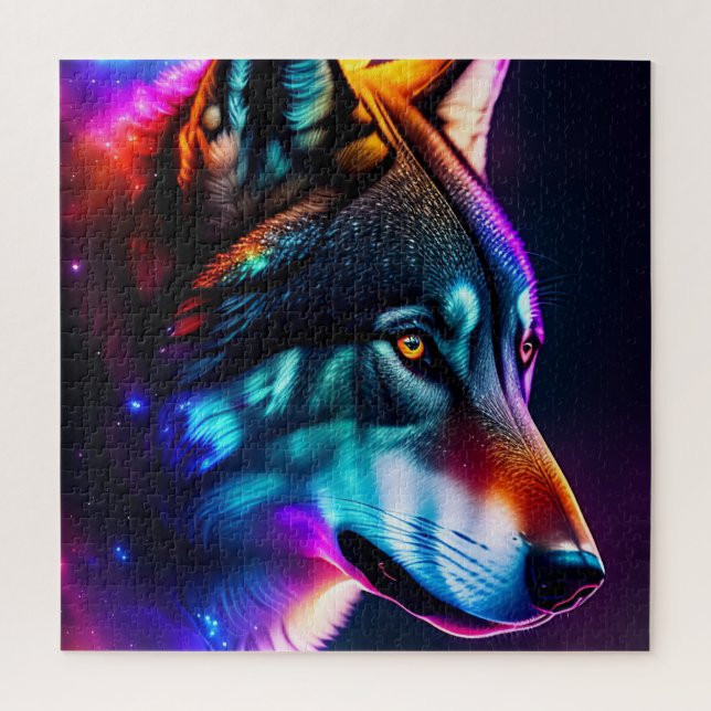 Atemberaubend Wolf Puzzle (Vertikal)