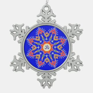 Atemberaubend, Zinn, "Sn'owm'flakes" Verzierung Schneeflocken Zinn-Ornament