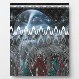 Atemberaubende Abstrakte Kunstdrucken Fotoplatte