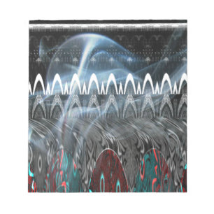 Atemberaubende Abstrakte Kunstdrucken Notizblock