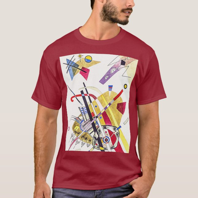 Atemberaubende Abstraktion - Kandinsky Wasserfarbe T-Shirt (Vorderseite)