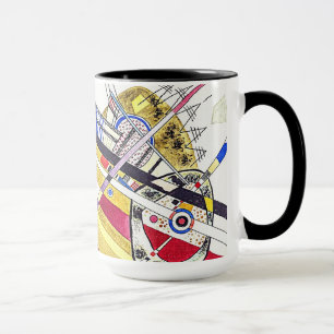 Atemberaubende Abstraktion - Kandinsky Wasserfarbe Tasse
